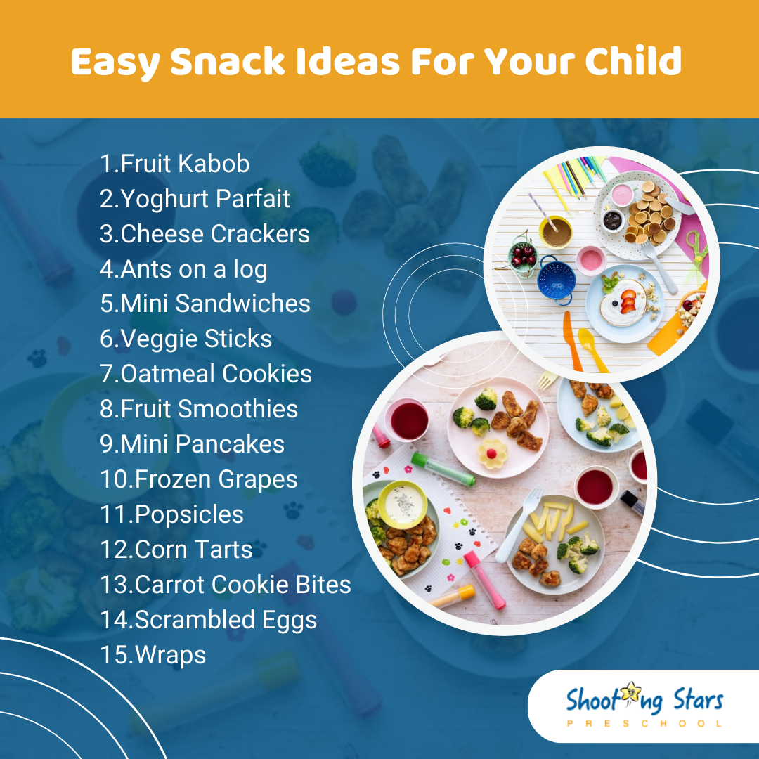 Easy snack ideas for your child