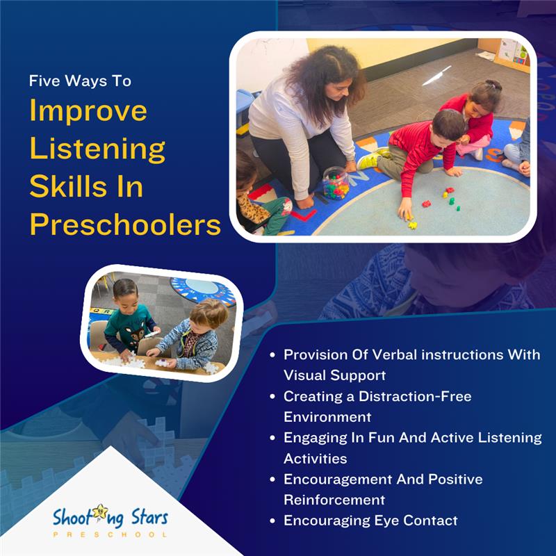Five ways to Improve Listening Skills in Preschoolers 